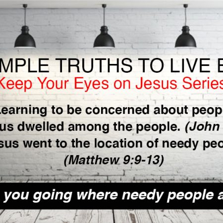 Keep Your Eyes on Jesus Series